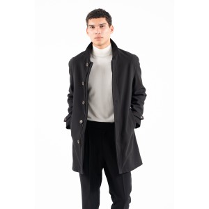 Παλτό Vittorio Novara μαύρο