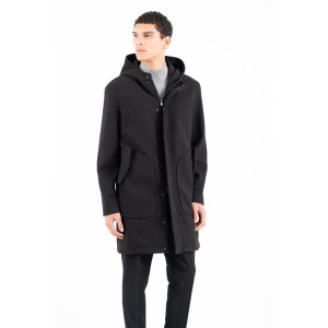 Παλτό Vittorio Perano μαύρο