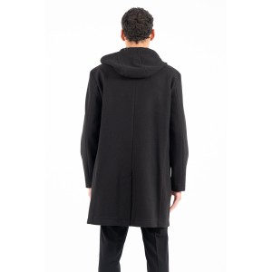 Παλτό Vittorio Perano μαύρο