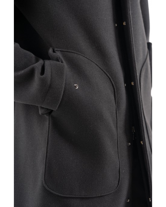 Παλτό Vittorio Perano μαύρο ΠΑΛΤΟ