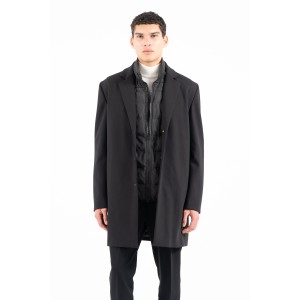 Παλτό Vittorio Arone μαύρο