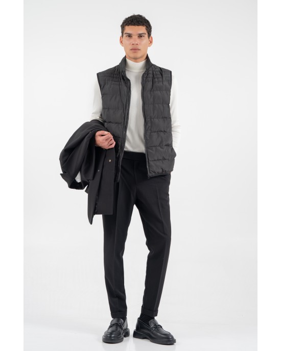 Παλτό Vittorio Arone μαύρο ΠΑΛΤΟ