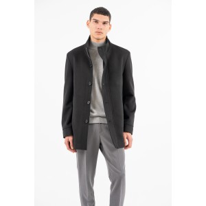 Παλτό Vittorio Pesaro μαύρο