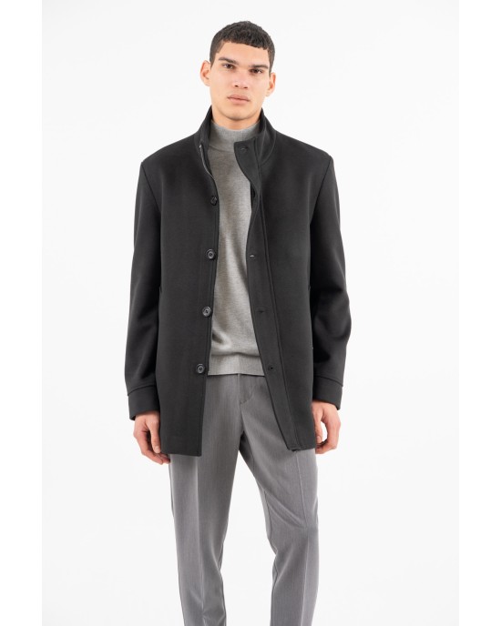 Παλτό Vittorio Pesaro μαύρο ΠΑΛΤΟ