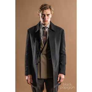 Παλτό Artisti Italiani μαύρο