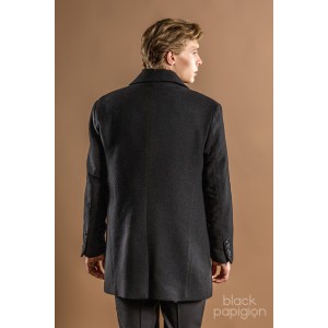 Παλτό Artisti Italiani μαύρο