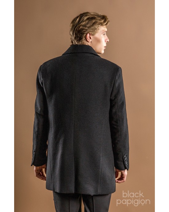 Παλτό Artisti Italiani μαύρο ΠΑΛΤΟ