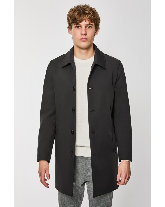 Παλτό Over/D μαύρο ΠΑΛΤΟ