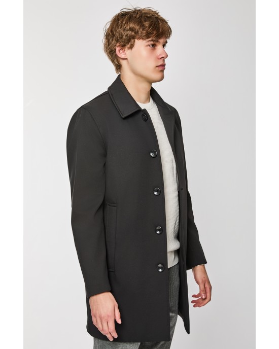 Παλτό Over/D μαύρο ΠΑΛΤΟ