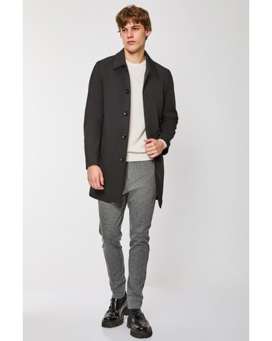 Παλτό Over/D μαύρο ΠΑΛΤΟ