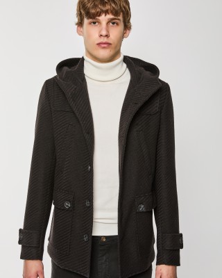 Παλτό Over/D μαύρο