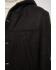 Παλτό Over/D μαύρο ΠΑΛΤΟ