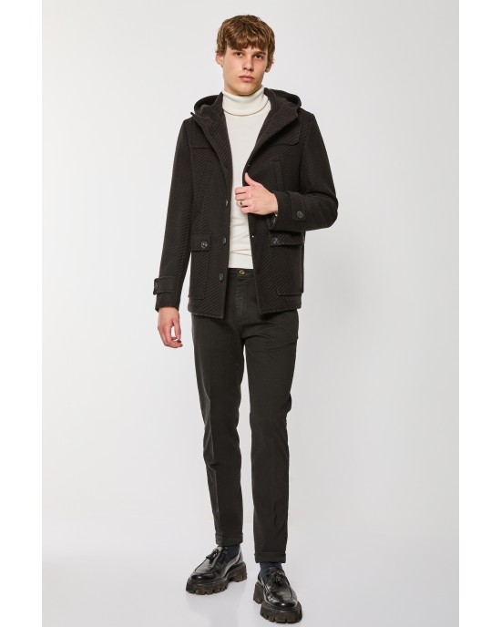 Παλτό Over/D μαύρο ΠΑΛΤΟ