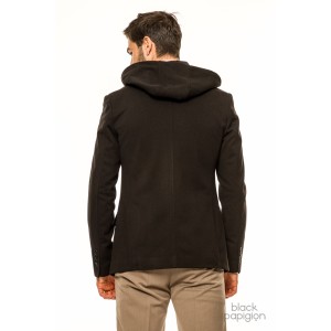 Παλτό Lexton μαύρο Παλτό Lexton μαύρο