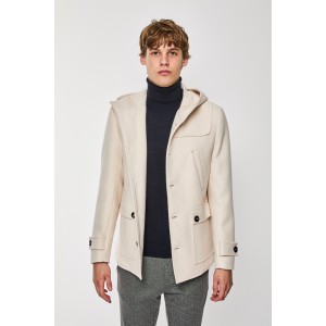 Παλτό Over/D εκρού