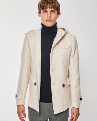 Παλτό Over/D εκρού