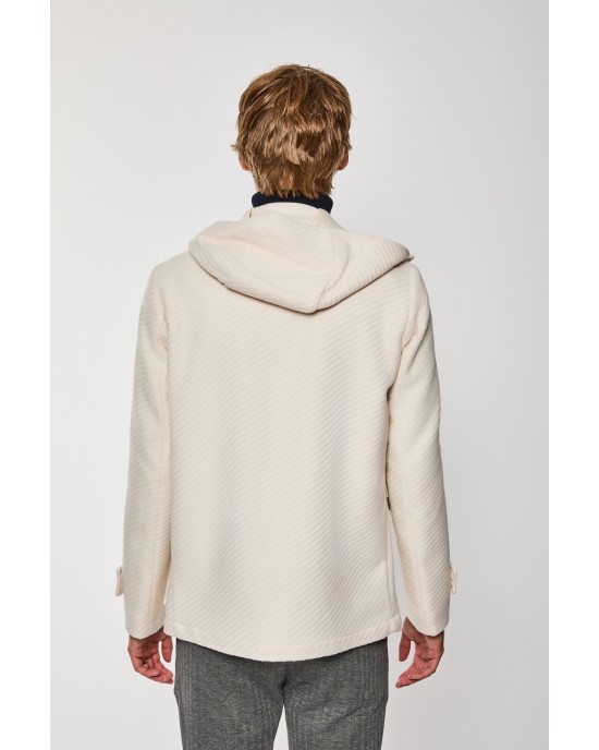 Παλτό Over/D εκρού 