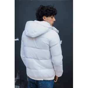 Μπουφάν Calvin Klein άσπρο Μπουφάν Calvin Klein άσπρο