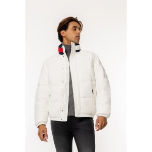 Μπουφάν Tommy Jeans άσπρο