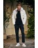 Μπουφάν Splendid Clothing άσπρο ΜΠΟΥΦΑΝ Μπουφάν Splendid Clothing άσπρο ΜΠΟΥΦΑΝ