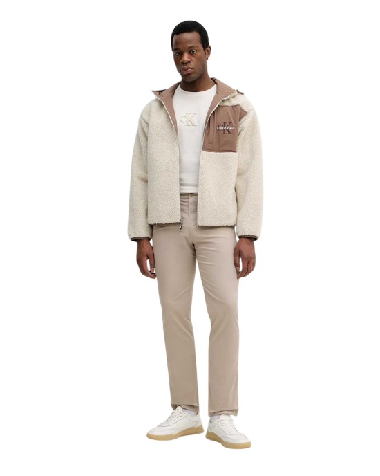 Μπουφάν Calvin Klein μπεζ ΜΠΟΥΦΑΝ ΠΑΡΚΑ