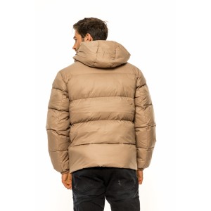 Μπουφάν Tommy Jeans μπεζ Μπουφάν Tommy Jeans μπεζ