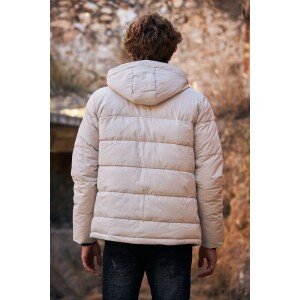 Μπουφάν Jack n Jones μπεζ