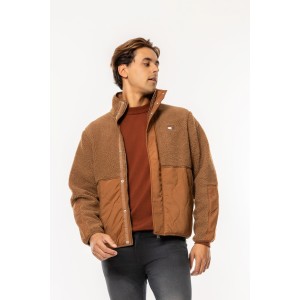 Μπουφάν Tommy Jeans καφέ
