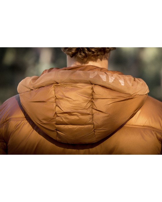 Μπουφάν Tommy Jeans καφέ ΜΠΟΥΦΑΝ