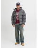 Μπουφάν Jack n Jones γκρι ΜΠΟΥΦΑΝ