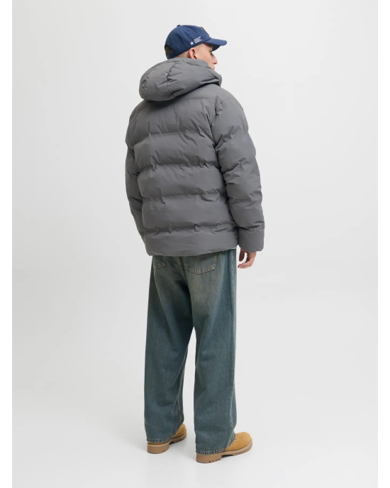 Μπουφάν Jack n Jones γκρι ΜΠΟΥΦΑΝ