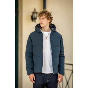 Μπουφάν Jack n Jones μπλε