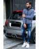 Μπουφάν Biston μπλε ραφ Μπουφάν Biston μπλε ραφ