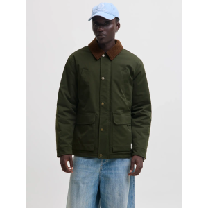 Μπουφάν Jack n Jones χακί
