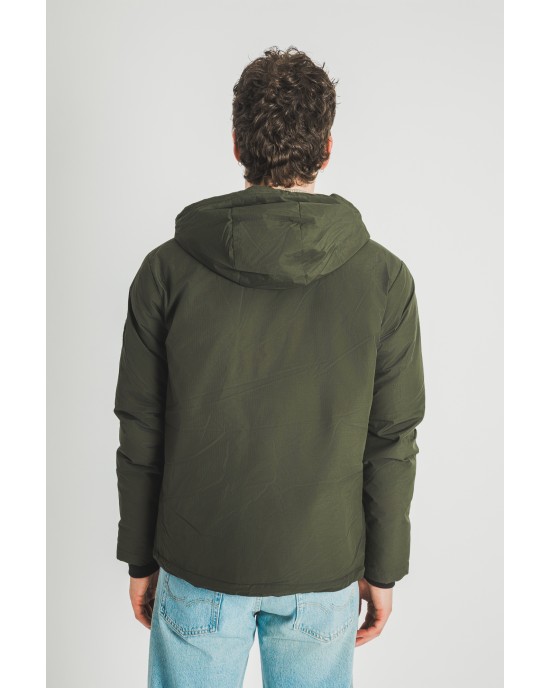 Μπουφάν Jack n Jones χακί ΜΠΟΥΦΑΝ