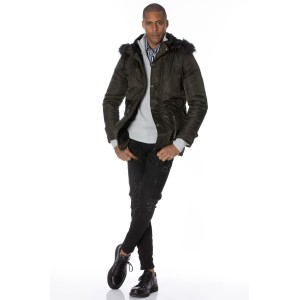 Μπουφάν Biston χακί