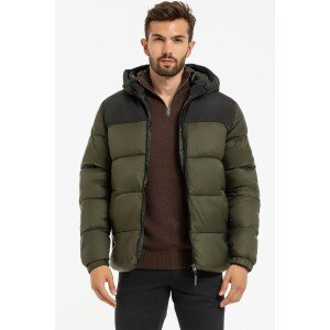 Μπουφάν JACK&JONES Χακί Μπουφάν JACK&JONES Χακί
