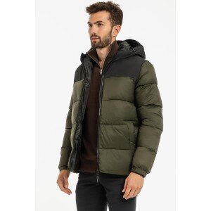 Μπουφάν JACK&JONES Χακί Μπουφάν JACK&JONES Χακί