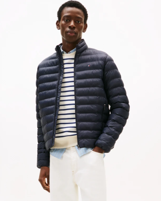 Μπουφάν Tommy Hilfiger μαύρο