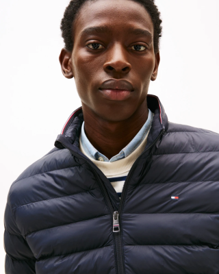 Μπουφάν Tommy Hilfiger μαύρο