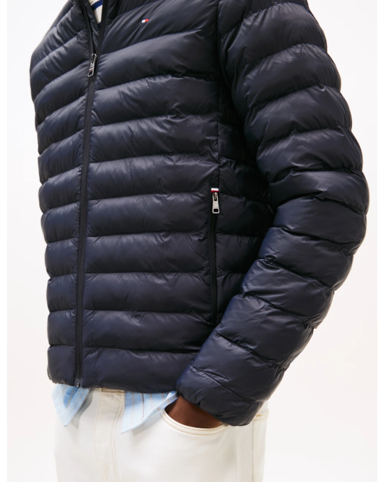 Μπουφάν Tommy Hilfiger μαύρο ΜΠΟΥΦΑΝ
