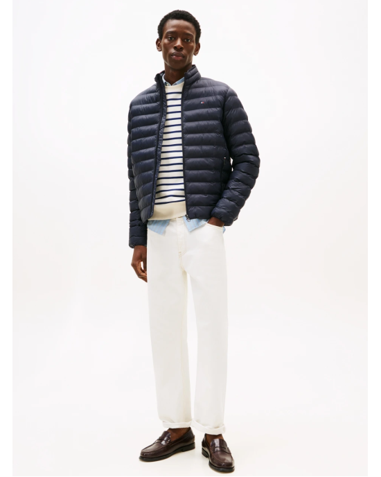 Μπουφάν Tommy Hilfiger μαύρο ΜΠΟΥΦΑΝ