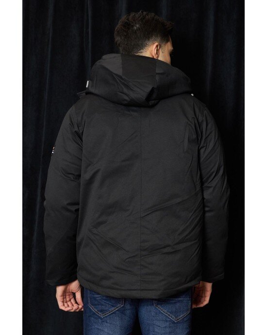 Μπουφάν Jack n Jones μαύρο ΜΠΟΥΦΑΝ Μπουφάν Jack n Jones μαύρο ΜΠΟΥΦΑΝ