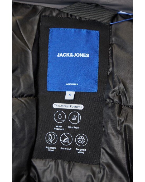 Μπουφάν Jack n Jones μαύρο ΜΠΟΥΦΑΝ Μπουφάν Jack n Jones μαύρο ΜΠΟΥΦΑΝ