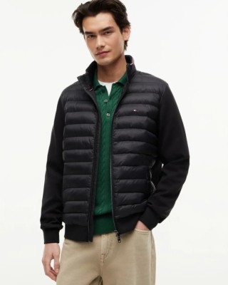 Μπουφάν Tommy Hilfiger μαύρο