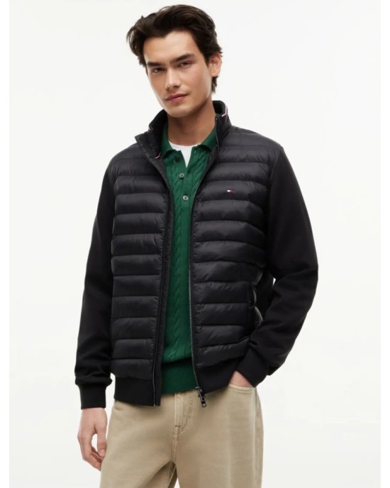 Μπουφάν Tommy Hilfiger μαύρο ΜΠΟΥΦΑΝ