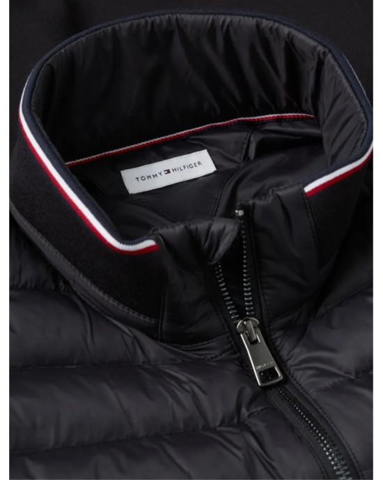 Μπουφάν Tommy Hilfiger μαύρο ΜΠΟΥΦΑΝ