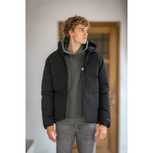 Μπουφάν Jack n Jones μαύρο