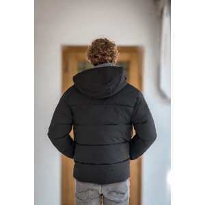 Μπουφάν Jack n Jones μαύρο