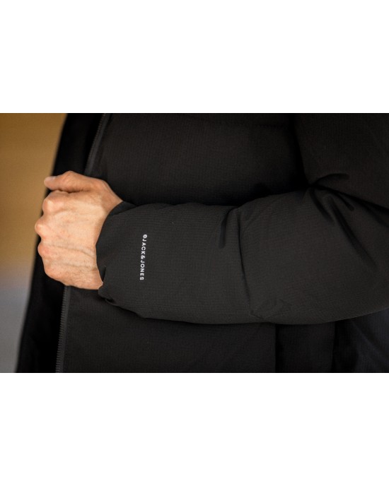 Μπουφάν Jack n Jones μαύρο ΜΠΟΥΦΑΝ